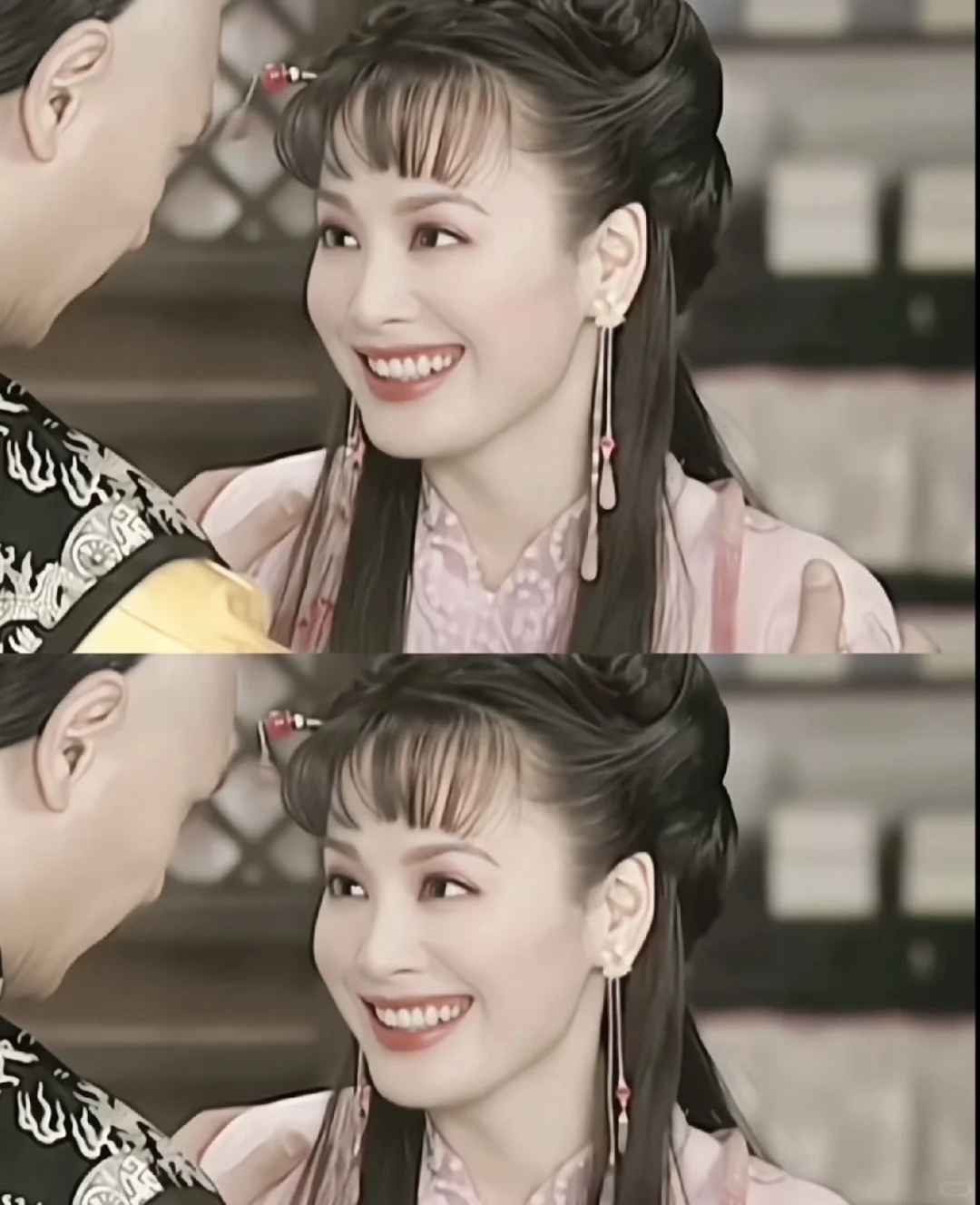 宁静，明艳大气的长相，野性难驯的气质