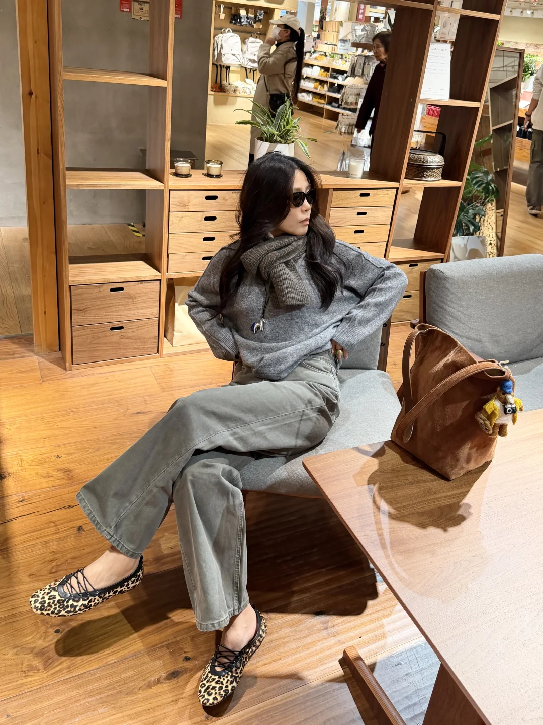 毛衣的慵懒自在！