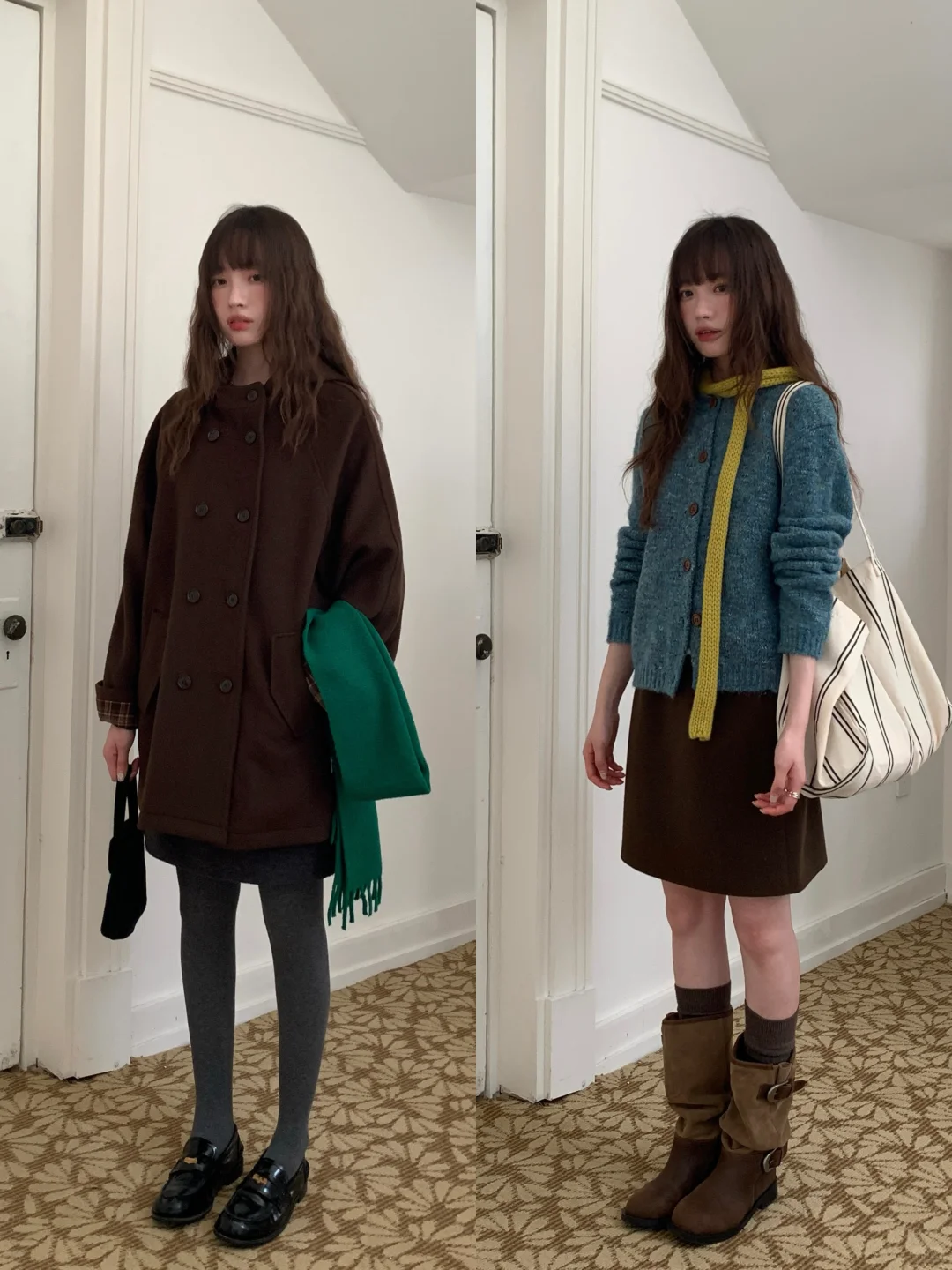 🍁秋冬复古搭配证件照✖️18