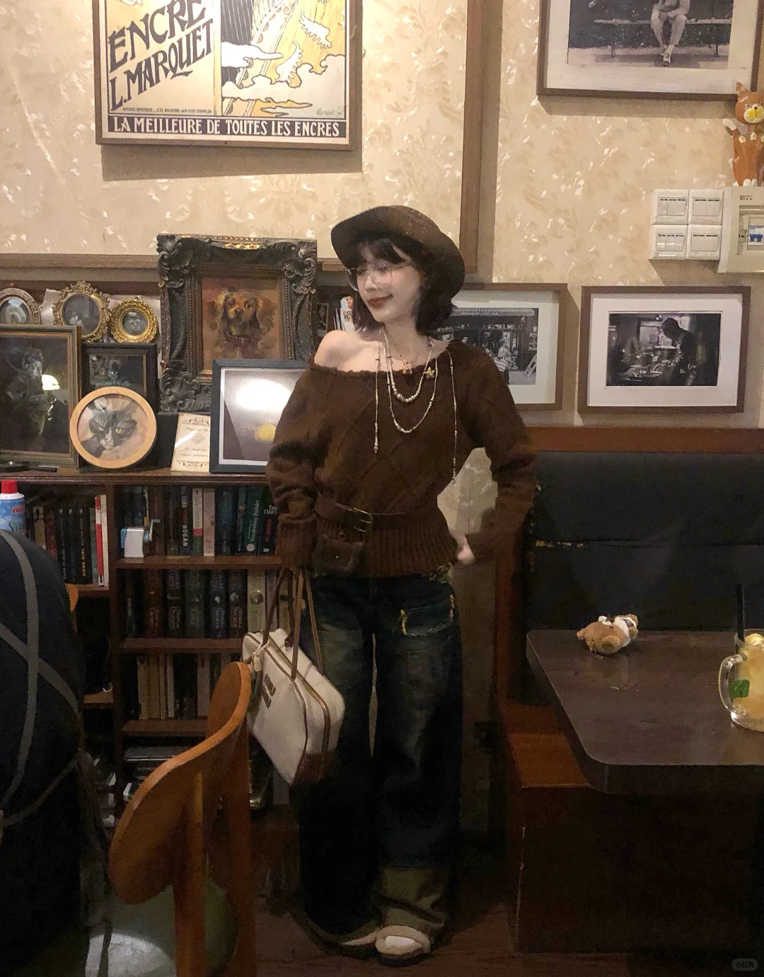 🧸𓏼˙ ᴥ ˙𓏼中古少女 随意穿都很有古早感！！