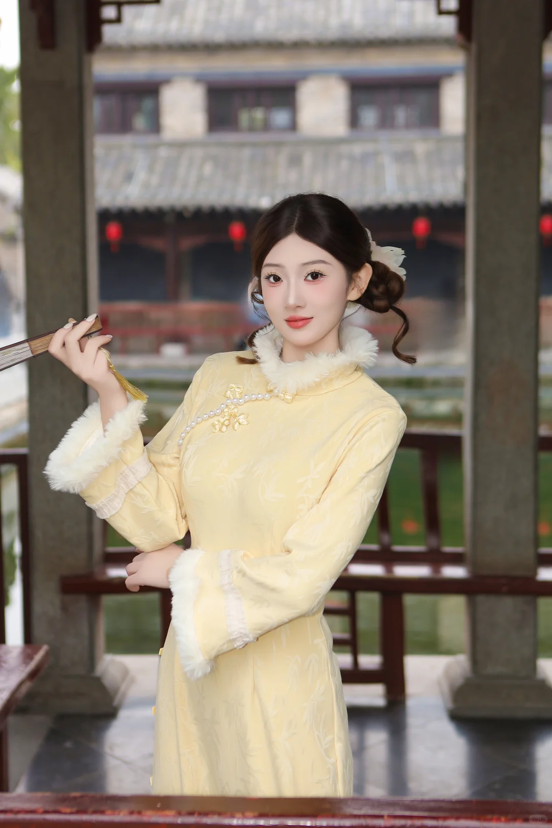 来济南拍秋冬旗袍啦