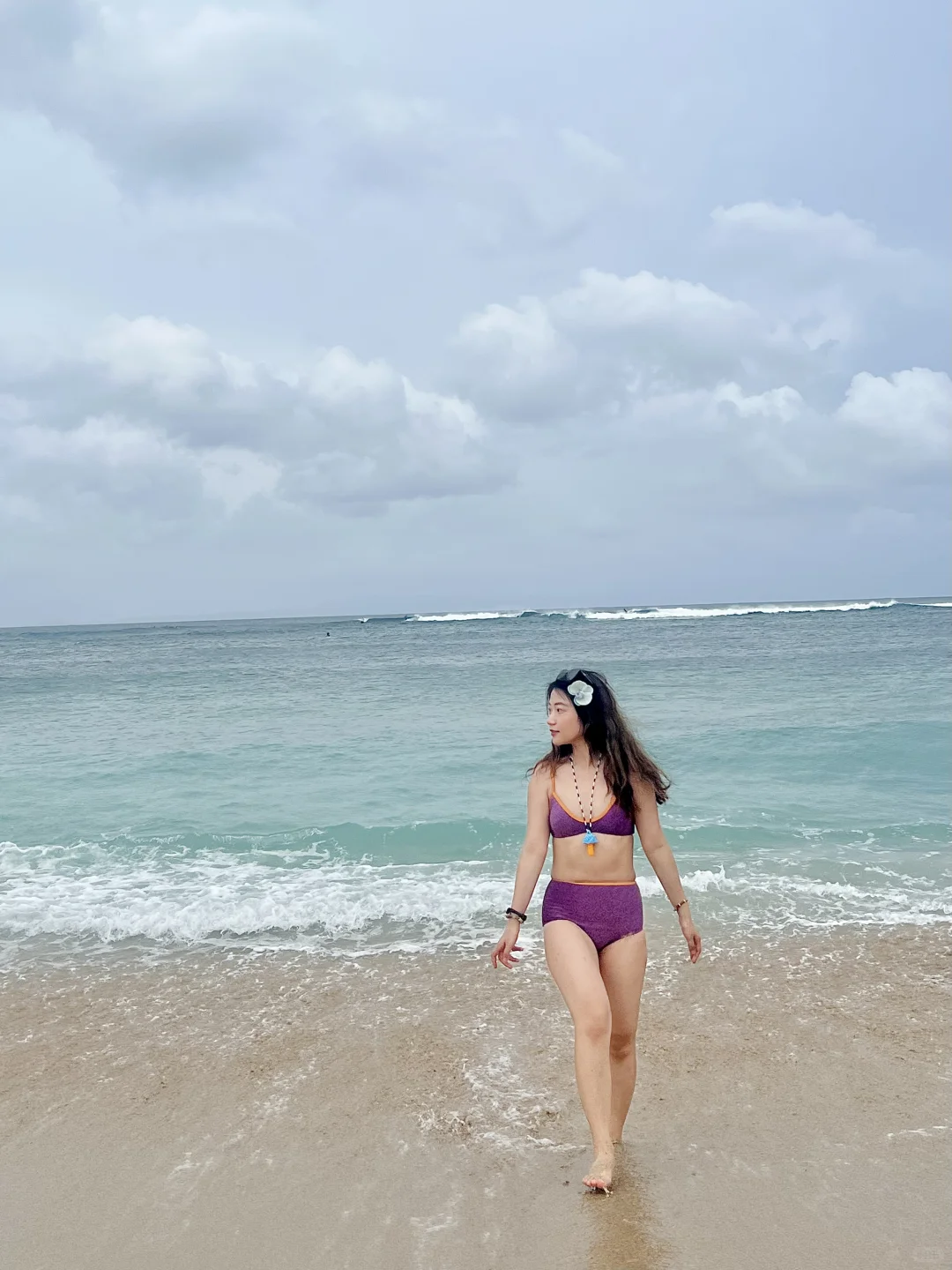 人生第一次比基尼👙坦然接受赘肉和妊娠纹