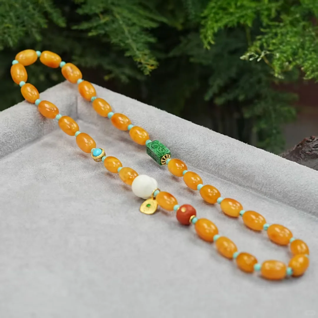 被问爆！天然鸡油红双圈手串美疯啦！