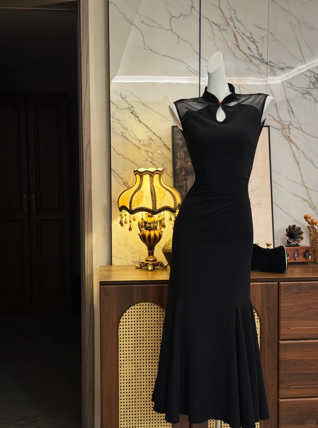 因为后背爱上这件旗袍～