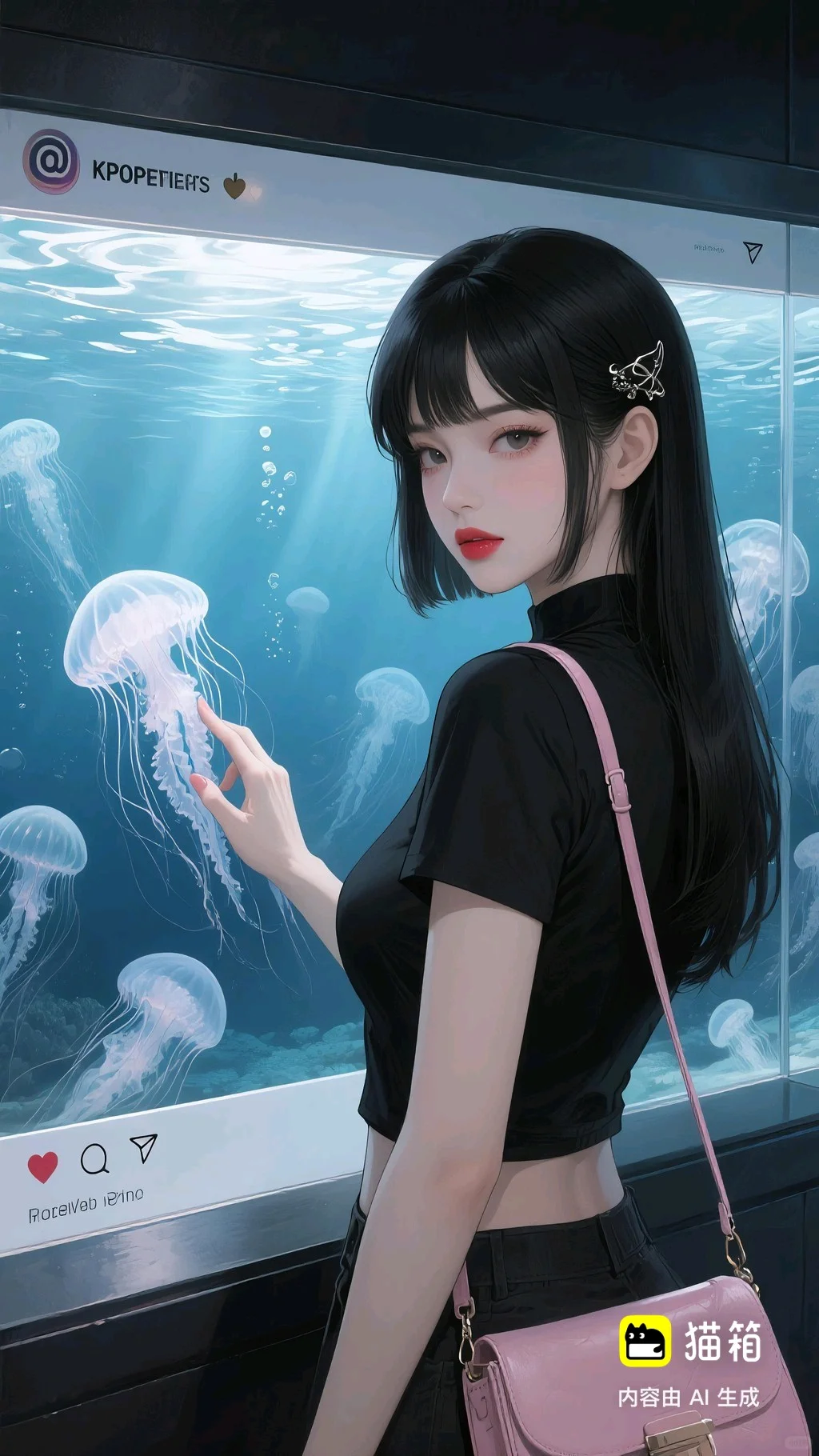 🐱即梦分享【3.0】美女/水母/壁纸