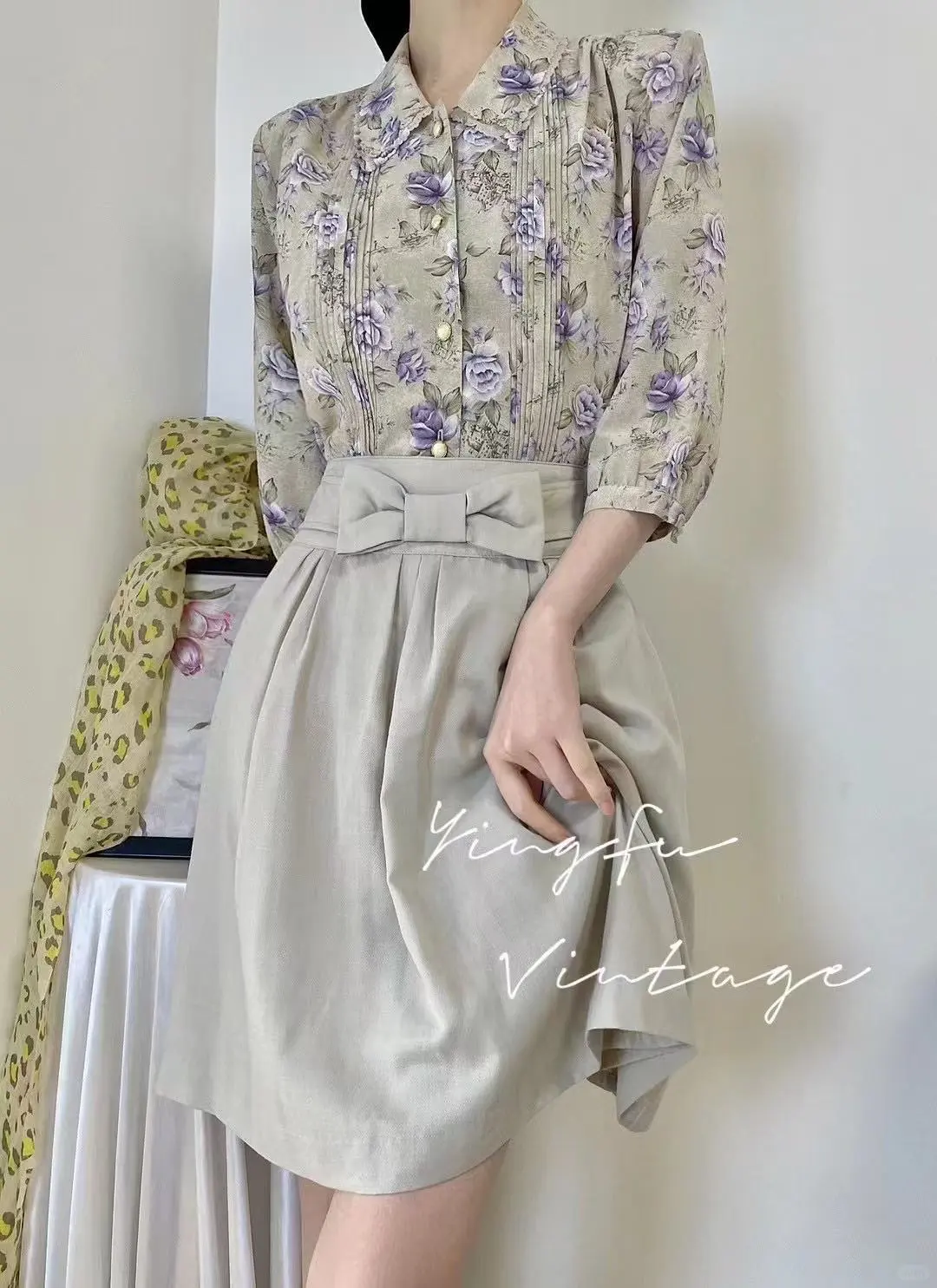 vintage ootd｜一周不重样复古穿搭