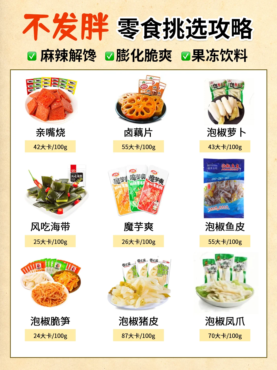 不发胖零食挑选攻略|这些尽管放心吃！