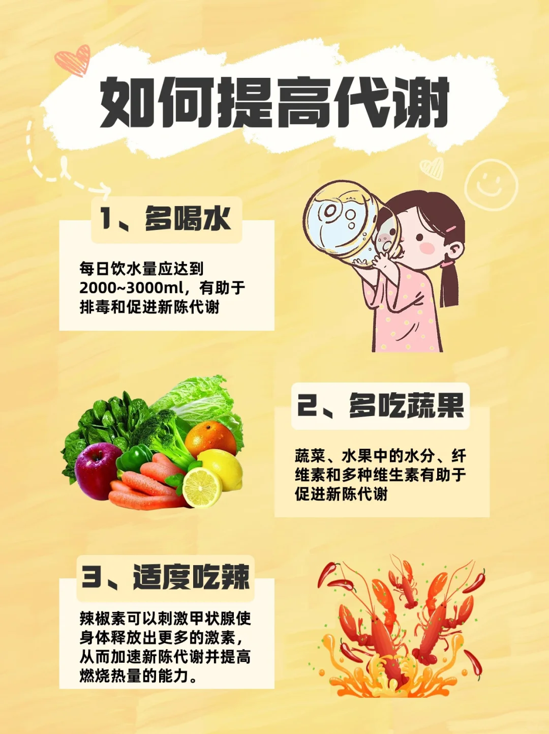 💥原来减肥的尽头是提高代谢！💥