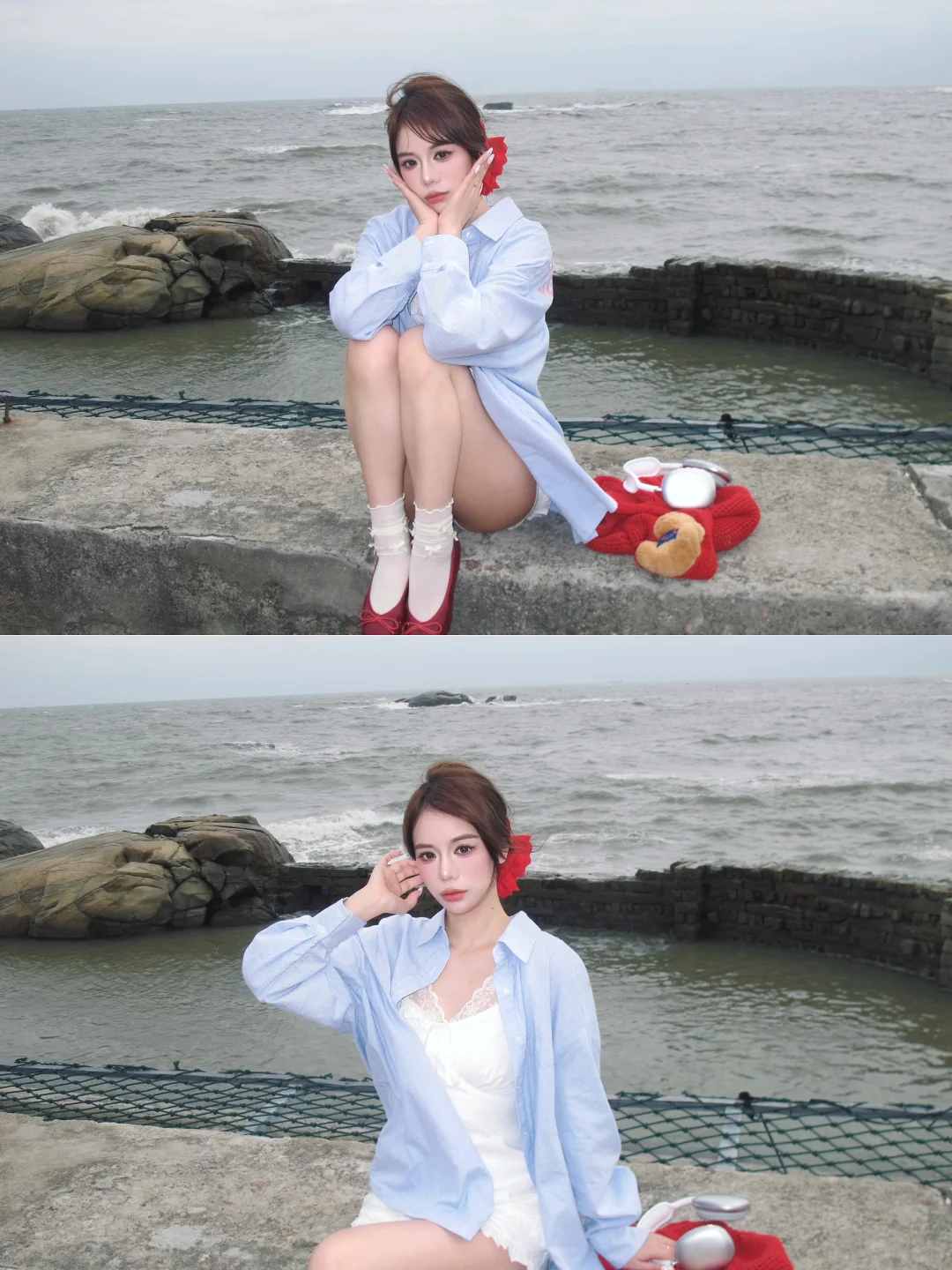 来泉州前也没说可以直达Jeju海边啊🇰🇷