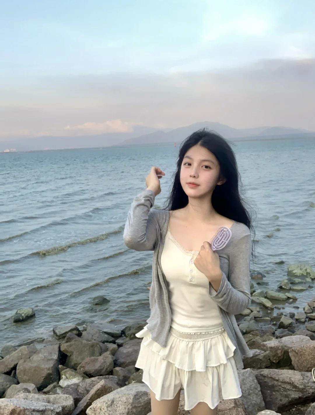 海边真的太有氛围感啦