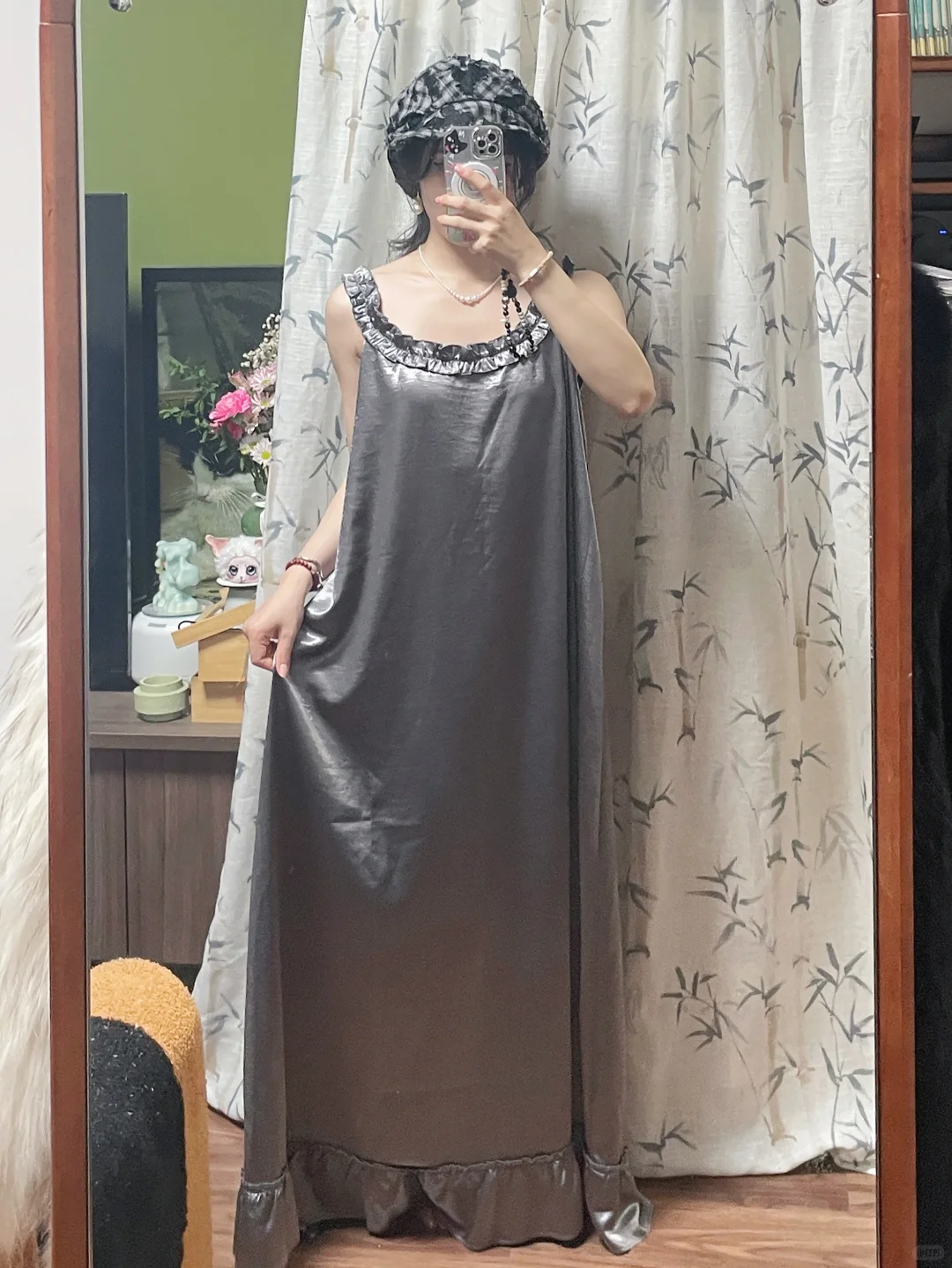 不知道有没有人跟我一样喜欢这种长睡裙