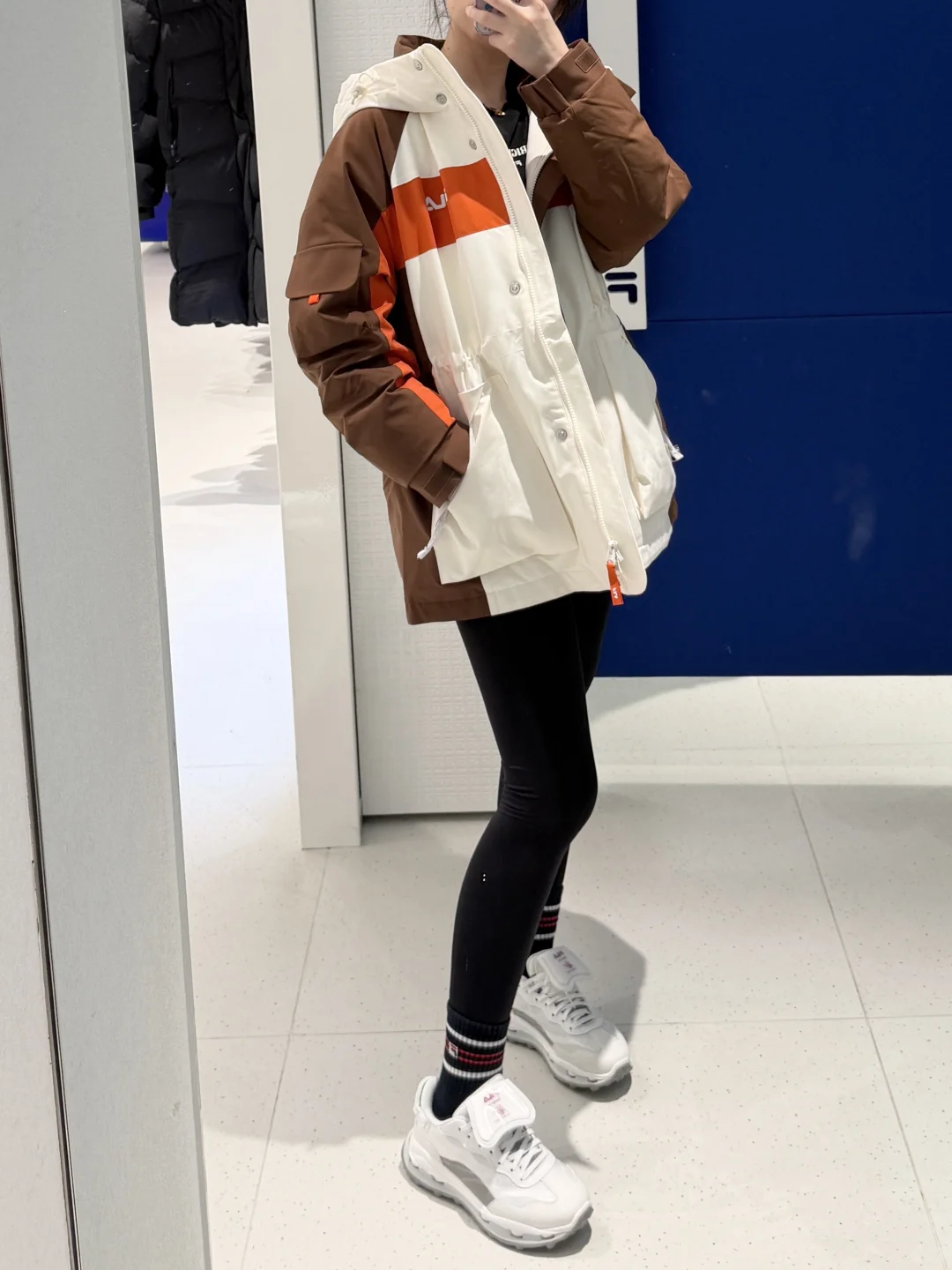 杨幂一穿就断货🤩斐乐派克羽绒服我抢到了🎉