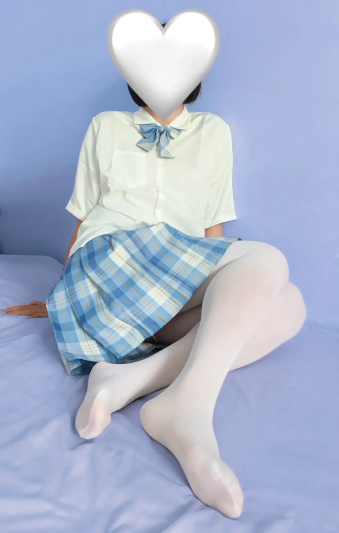 蓝色奶油雪糕～