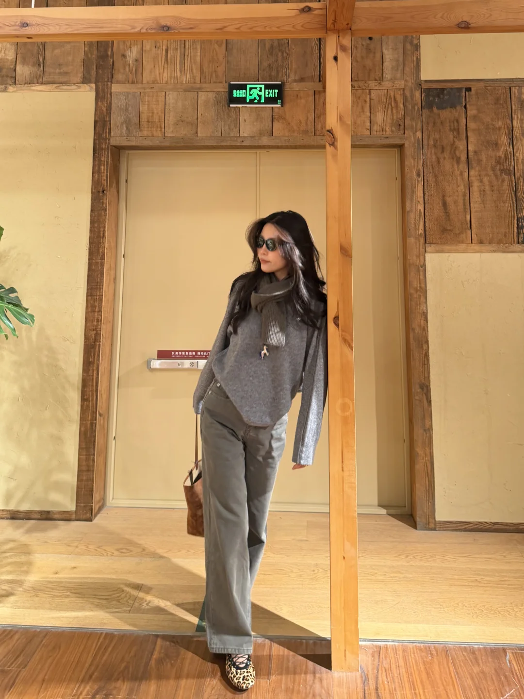 毛衣的慵懒自在！