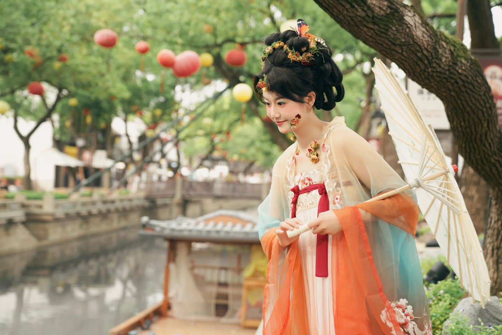 敲可爱的小唐风古装妆造～