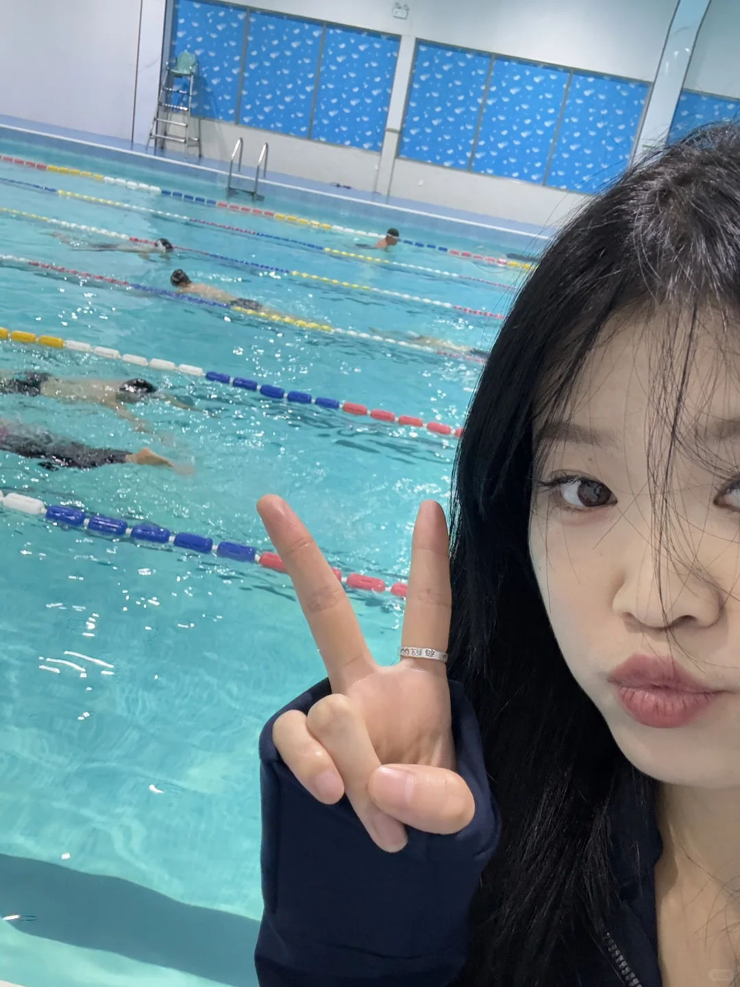 赢在体育游泳馆 🏊‍♀️女教练上线……💗