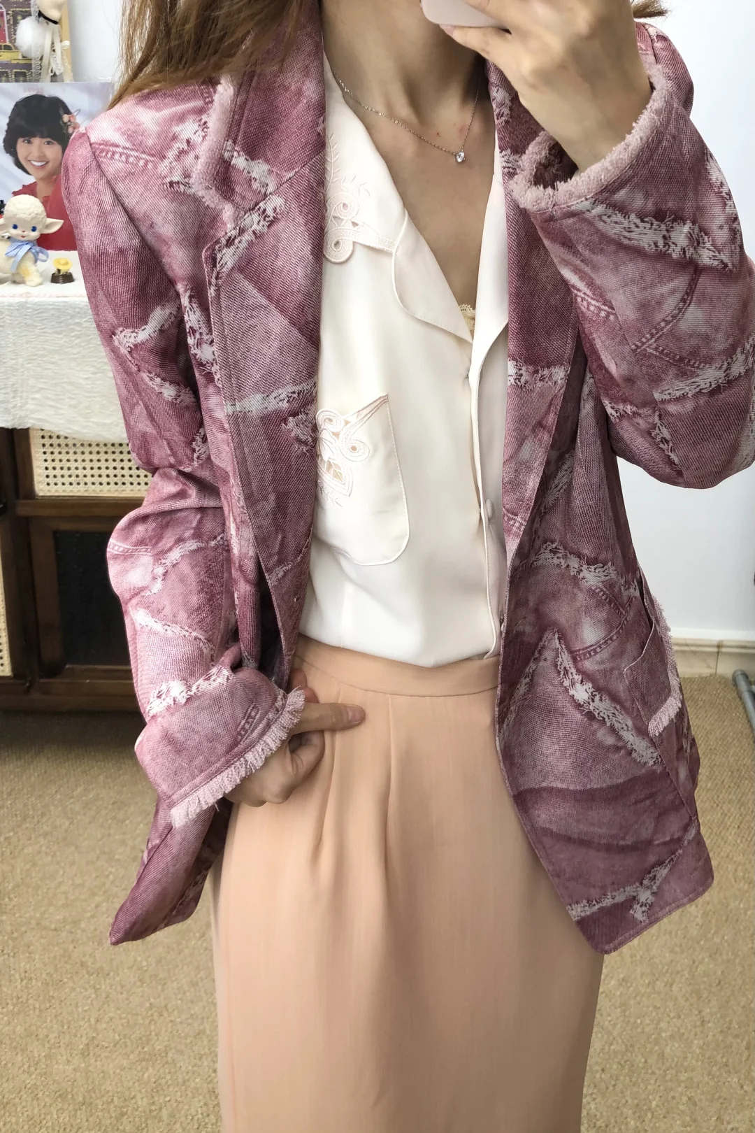 法式复古画报风外套