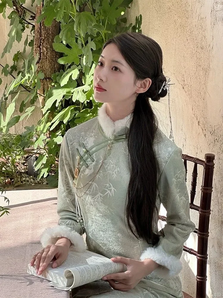 苏州今年最出圈的9款秋冬旗袍合集🔥拍它