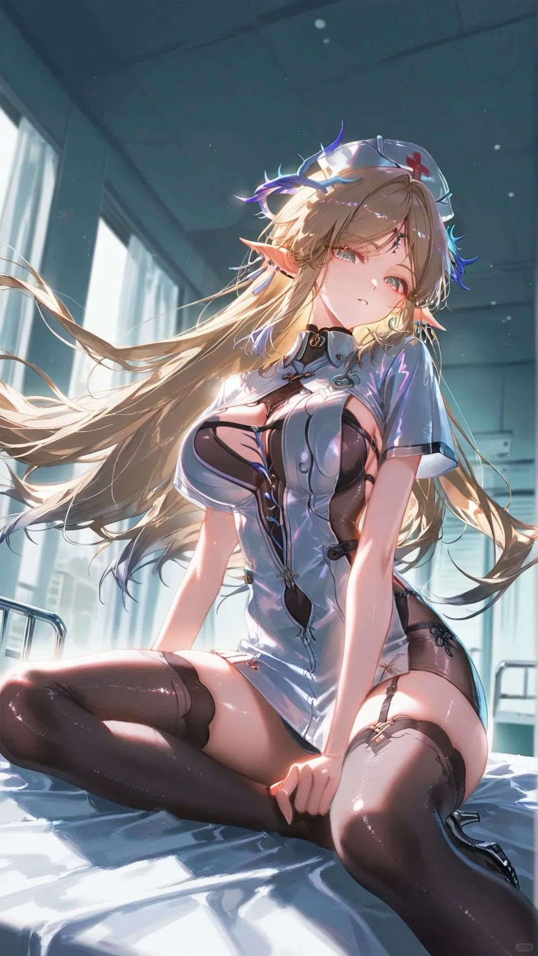 鸣潮女角色护士装