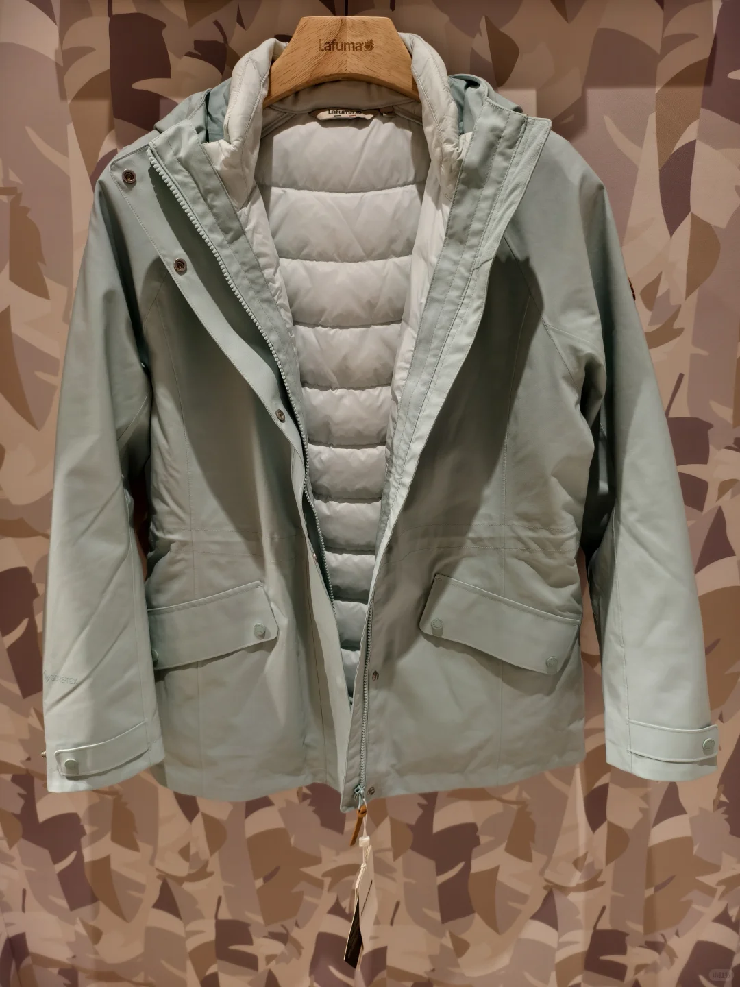 薄荷绿女士三合一