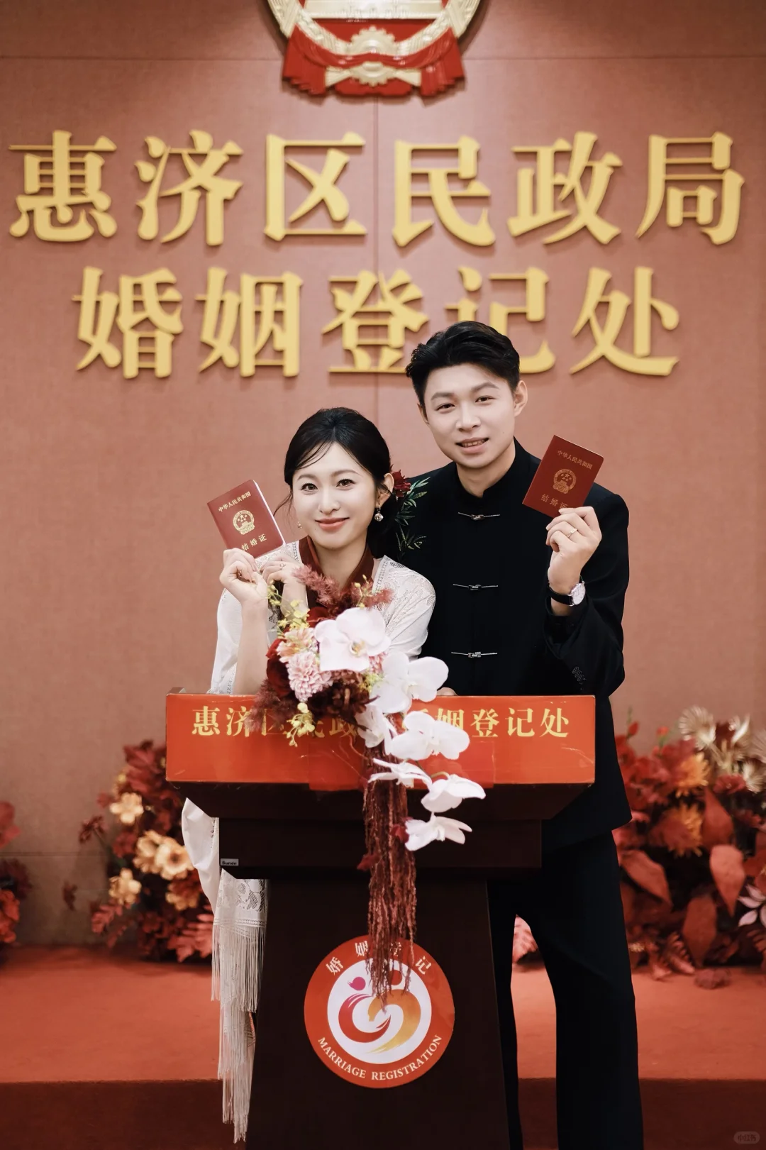 原来穿旗袍去领证更有仪式感