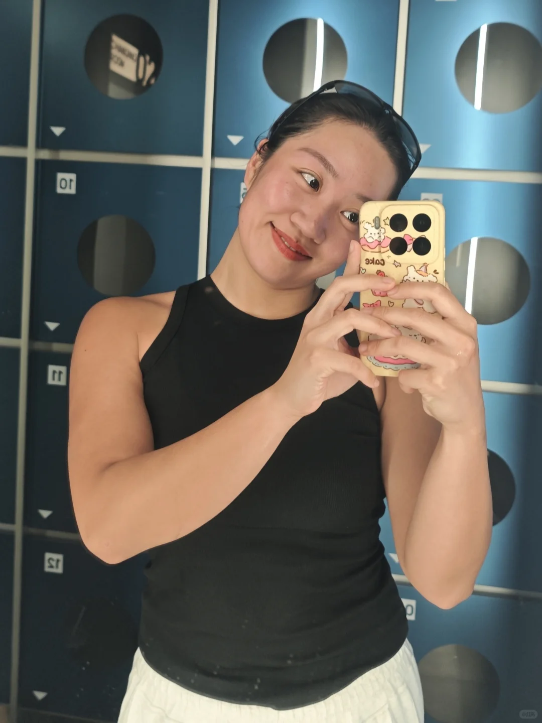 常年素颜+运动+以油养肤的状态