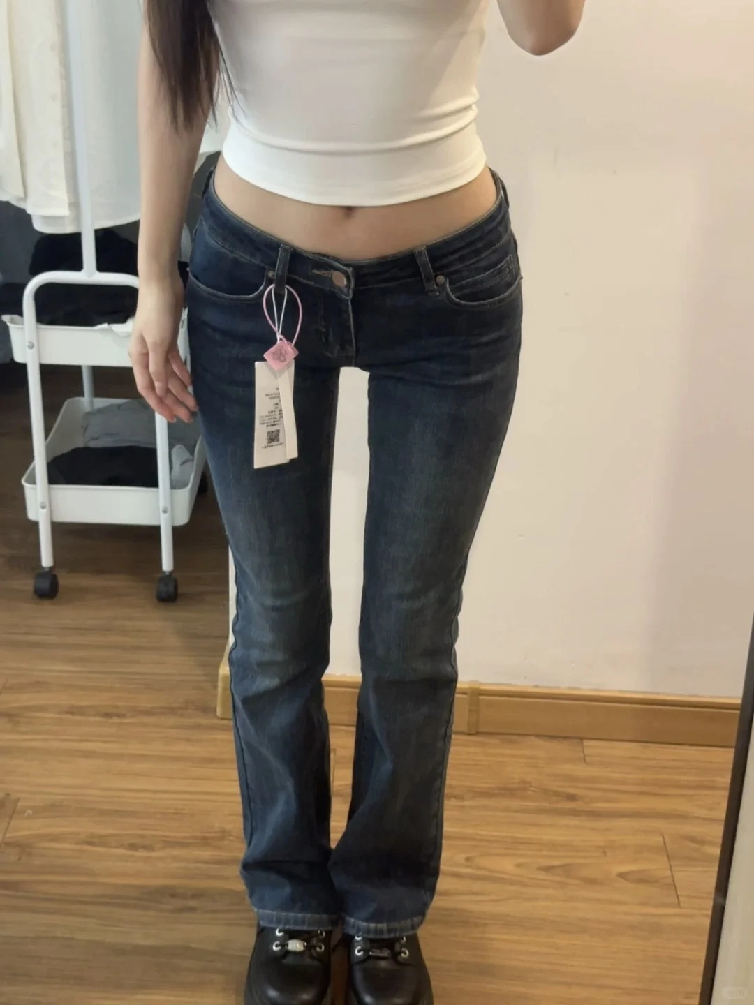 popchee 四条低腰牛仔裤测评