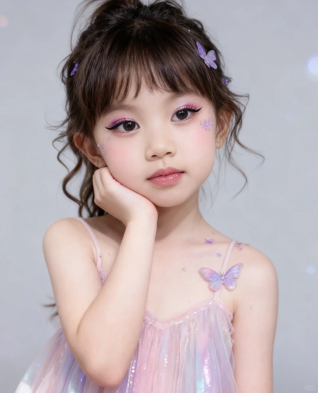 小孩子的美yyds！超甜！！