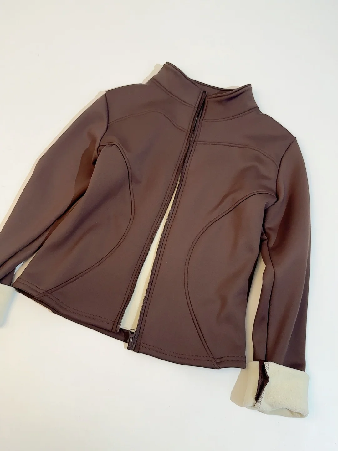 秋冬运动穿搭刚需！39元加厚绒瑜伽外套太绝