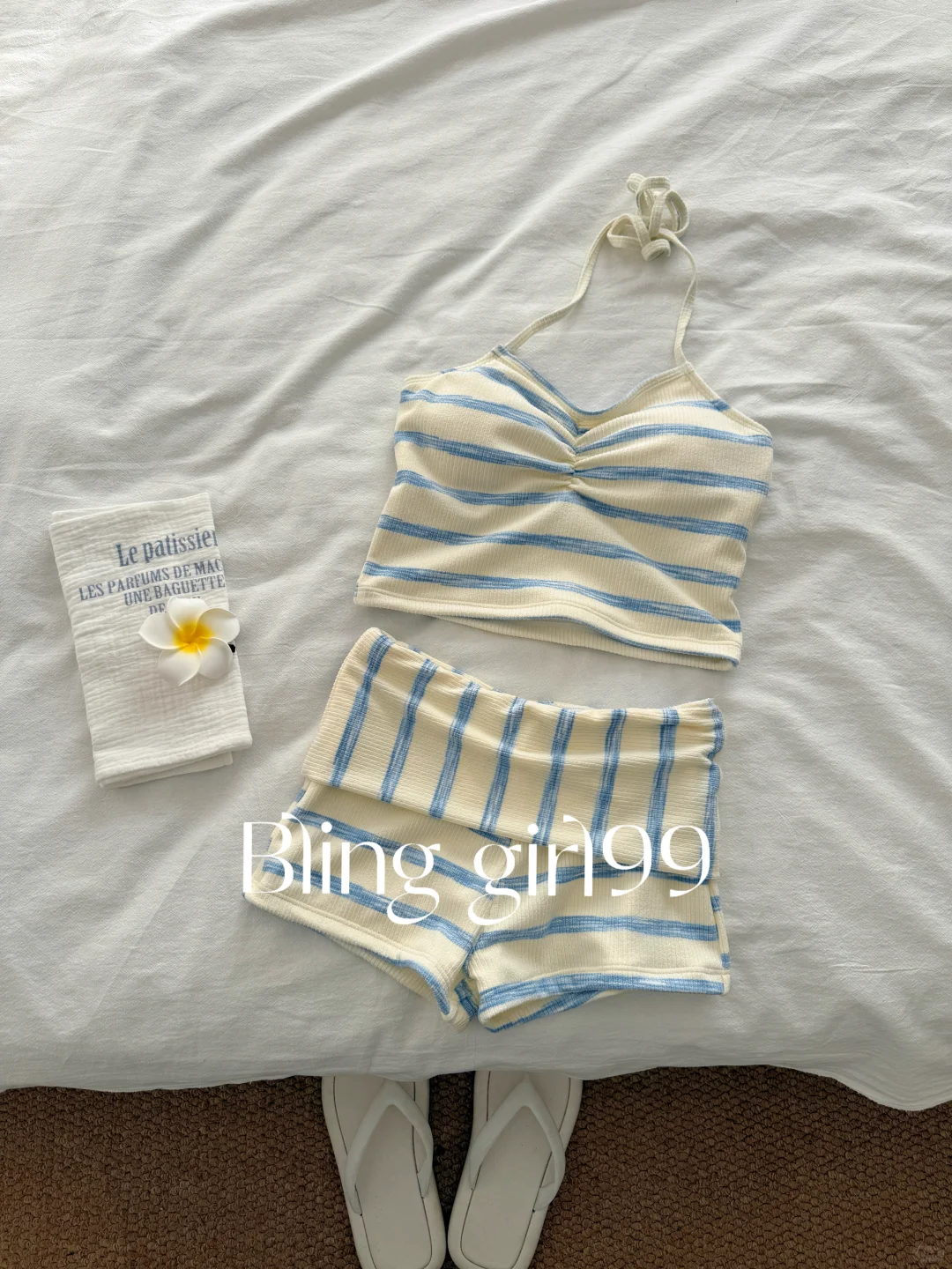 泳衣分享|海边度假穿搭🏖️条纹真的yyds