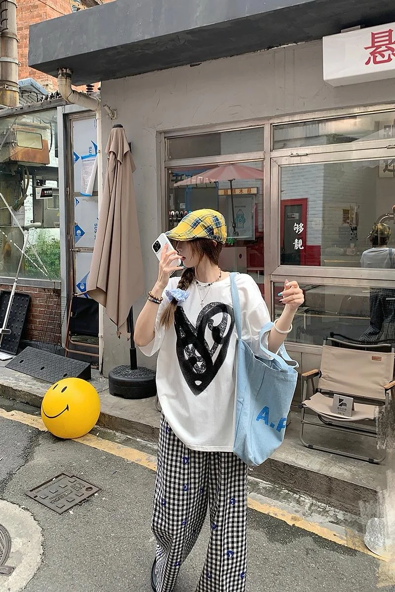 简单 干净就很好看、超爱的休闲风穿搭