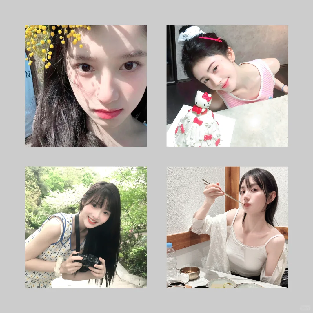 ins韩系の内娱女頭