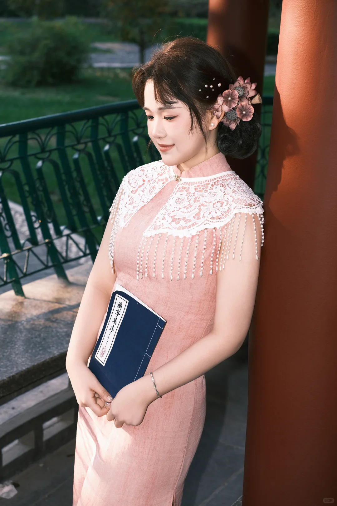 这组旗袍照竟然是在丛台公园拍的？！