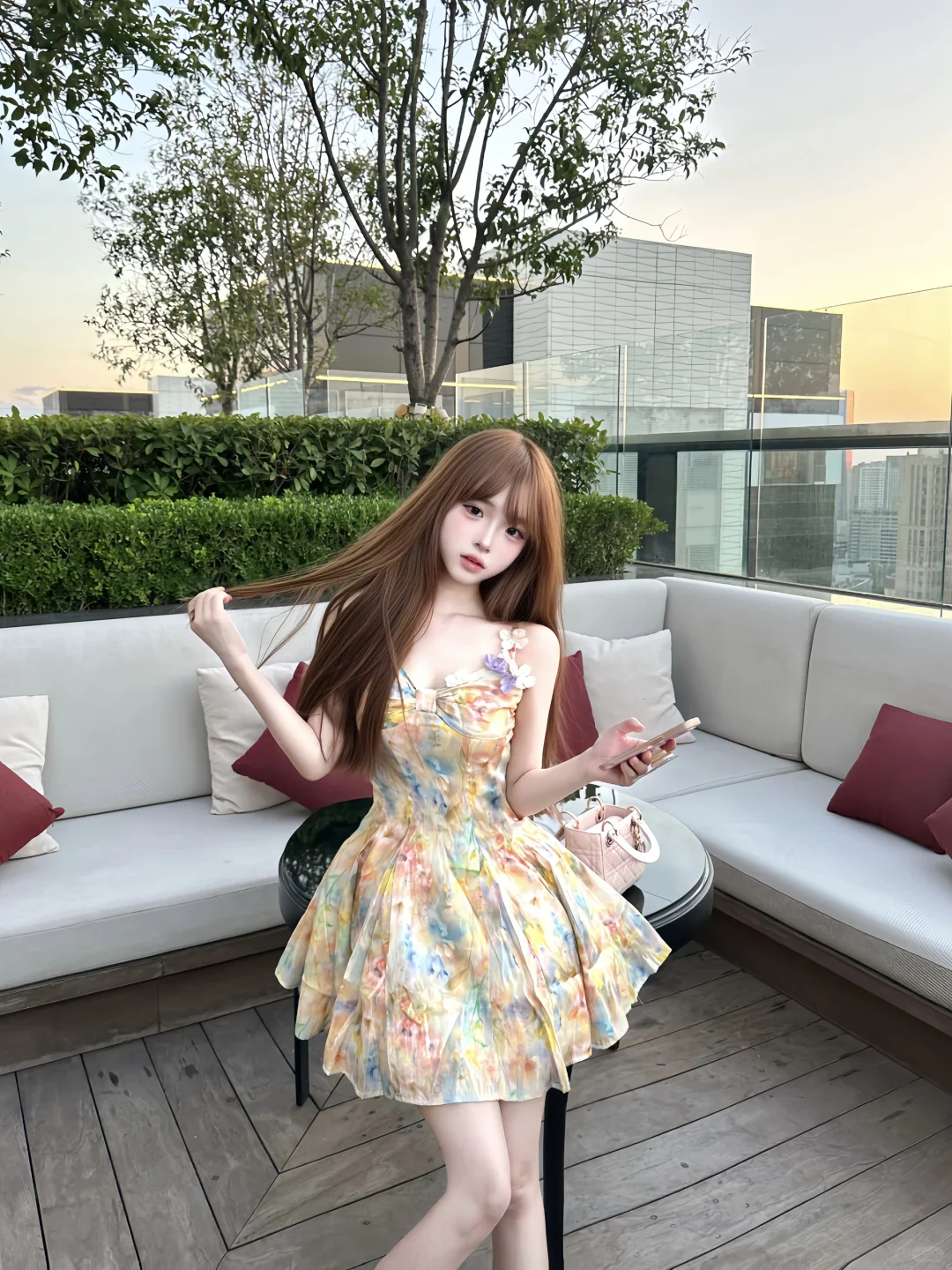 喜欢这种娇贵感～