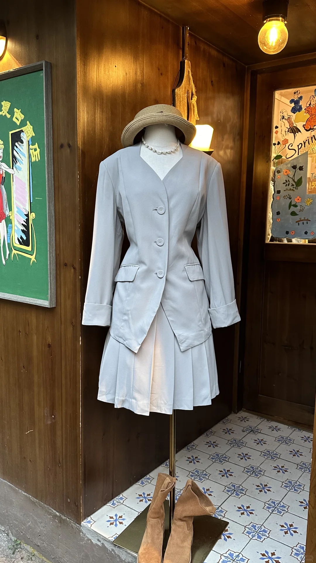 秀场回顾〰️穿梭在90s罕见的Vintage套装！！！！