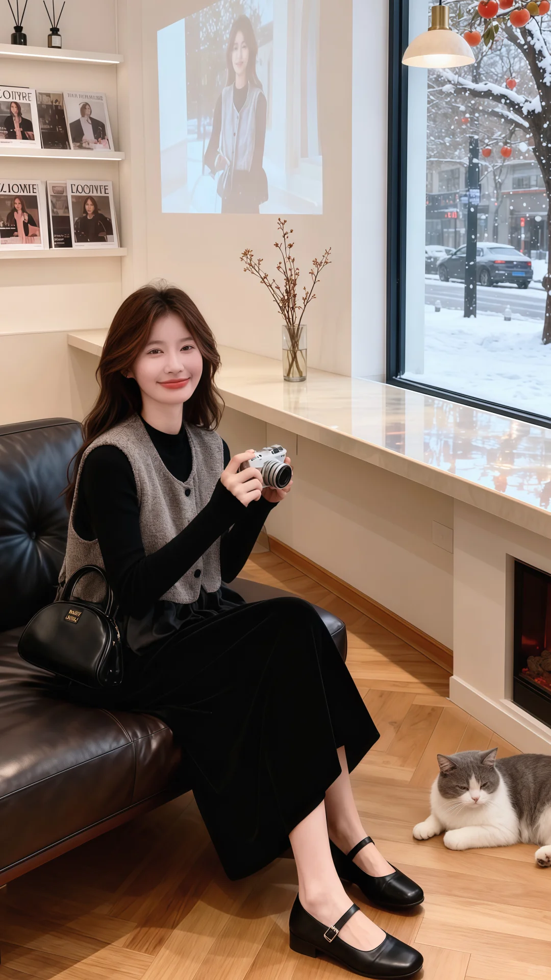 秋冬氛围感穿搭🍂、好喜欢我的新衣服～