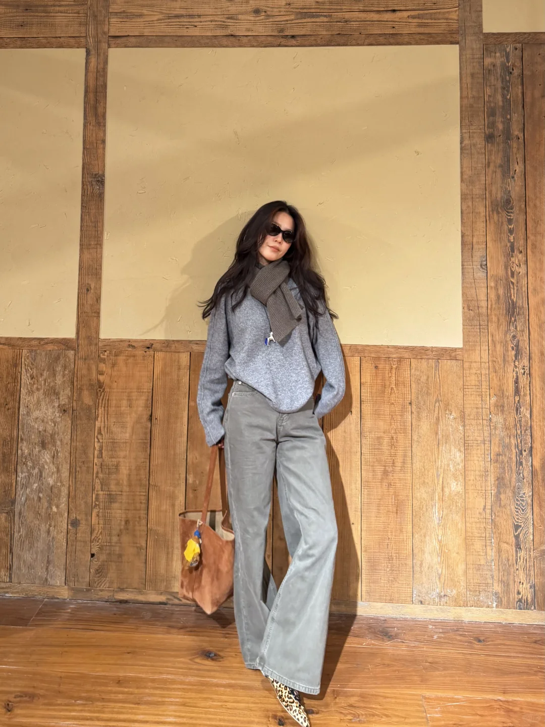 毛衣的慵懒自在！