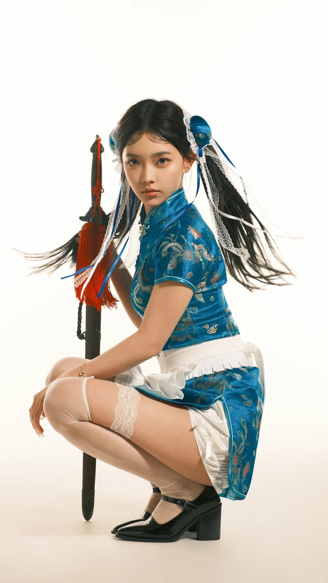 她从东方而来带着桀骜不驯的功夫❗️