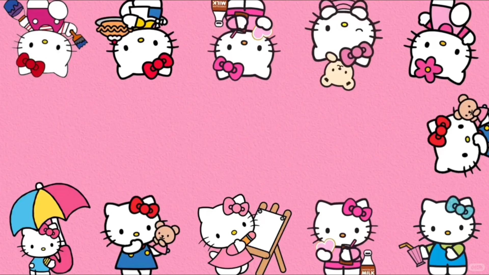ipad｜Hellokitty背景圖搭配