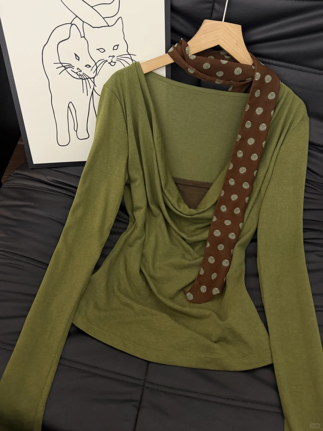 配色属实让人着迷！古早温柔绿简直秋天的神！