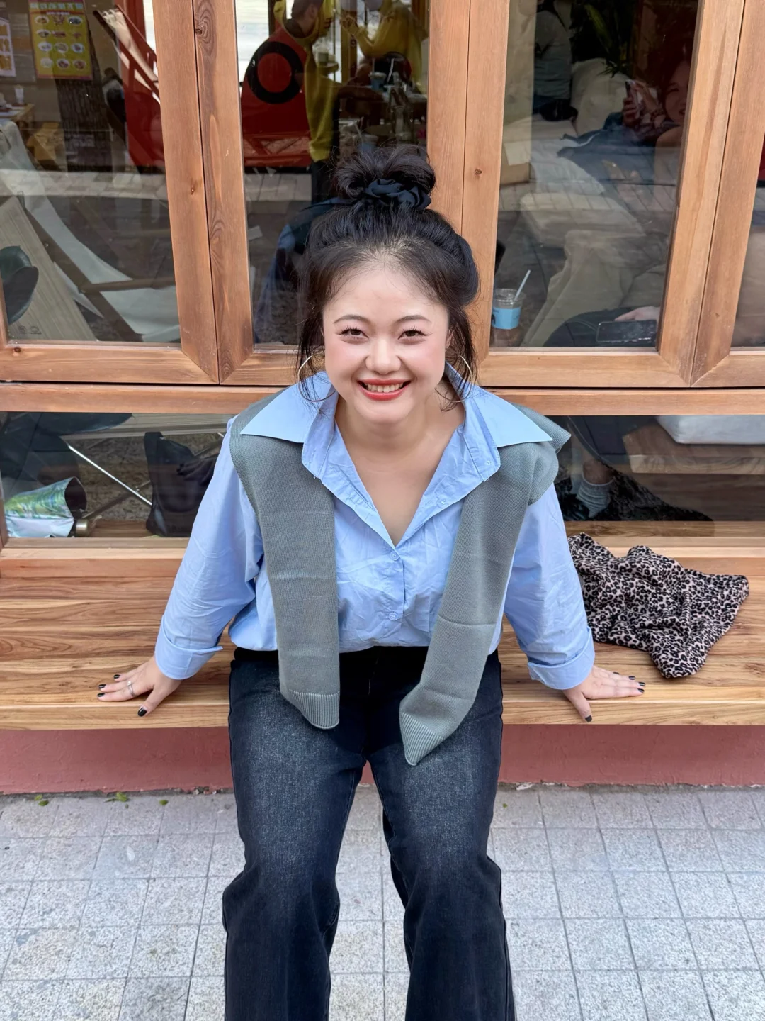 160 140斤｜微胖ins韩系极简风太好看了吧～