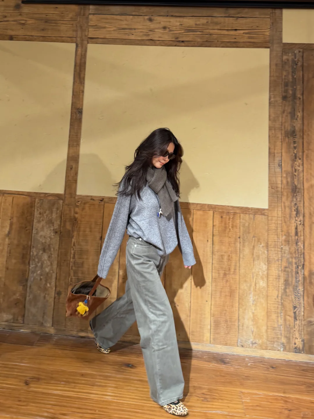 毛衣的慵懒自在！