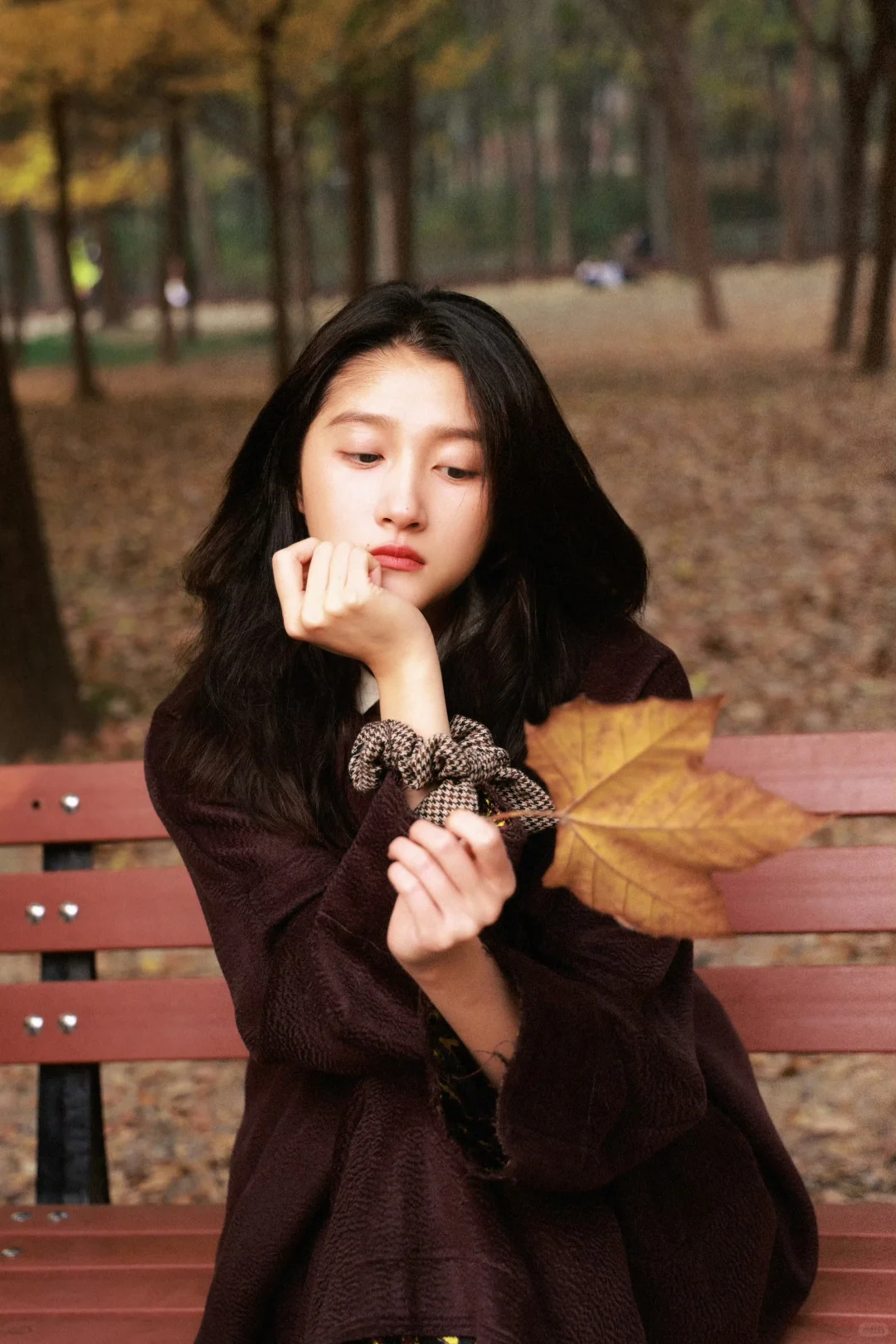 好温柔的关晓彤