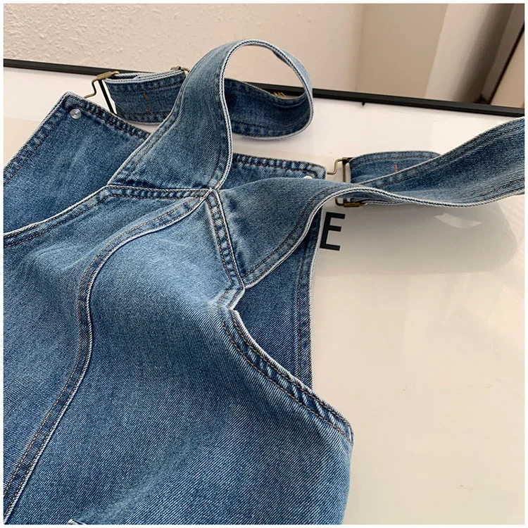 牛仔背带裤真的巨好看🍒🍒