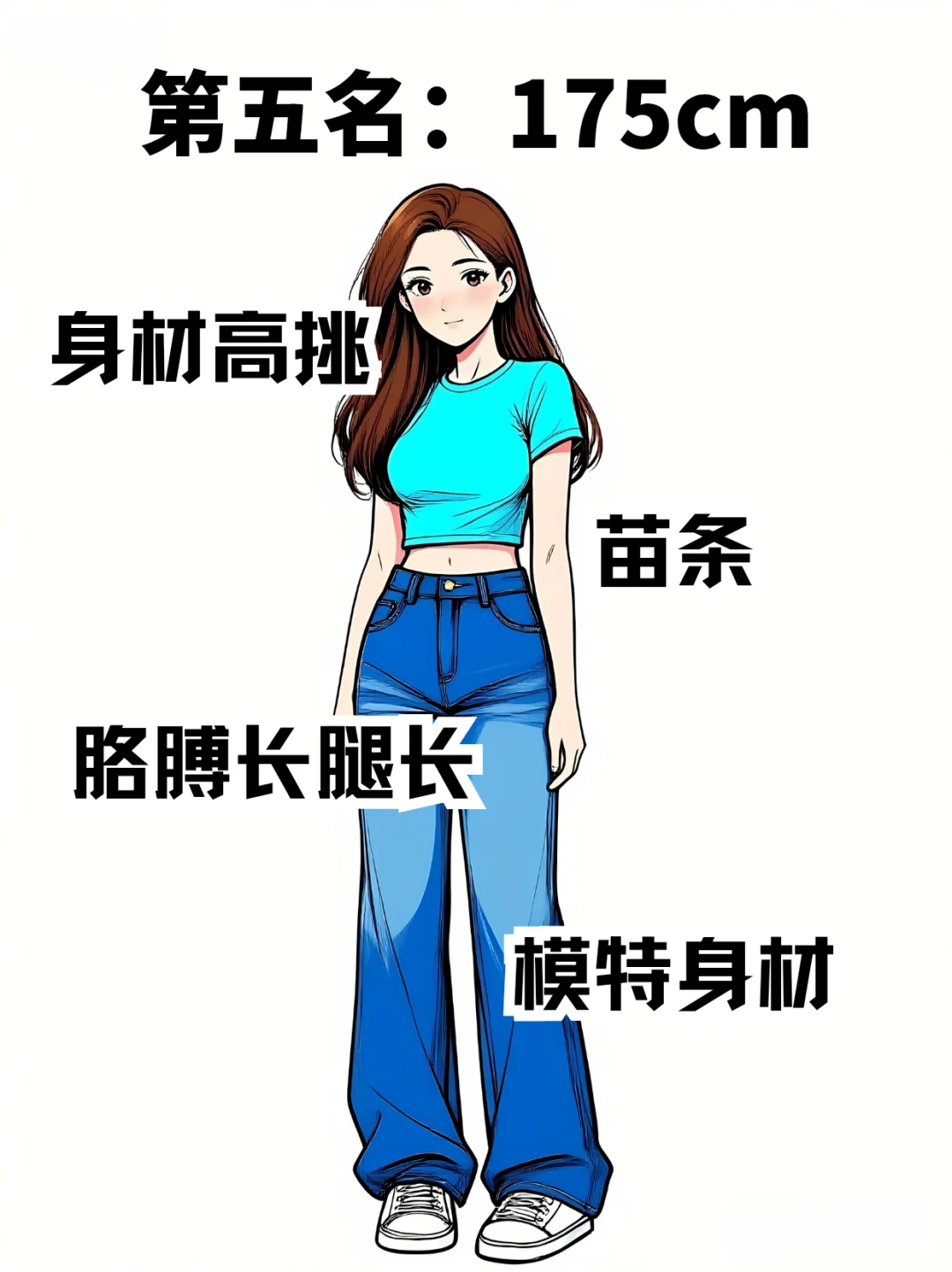 女生最受欢迎的身高👀（个人看法勿喷）