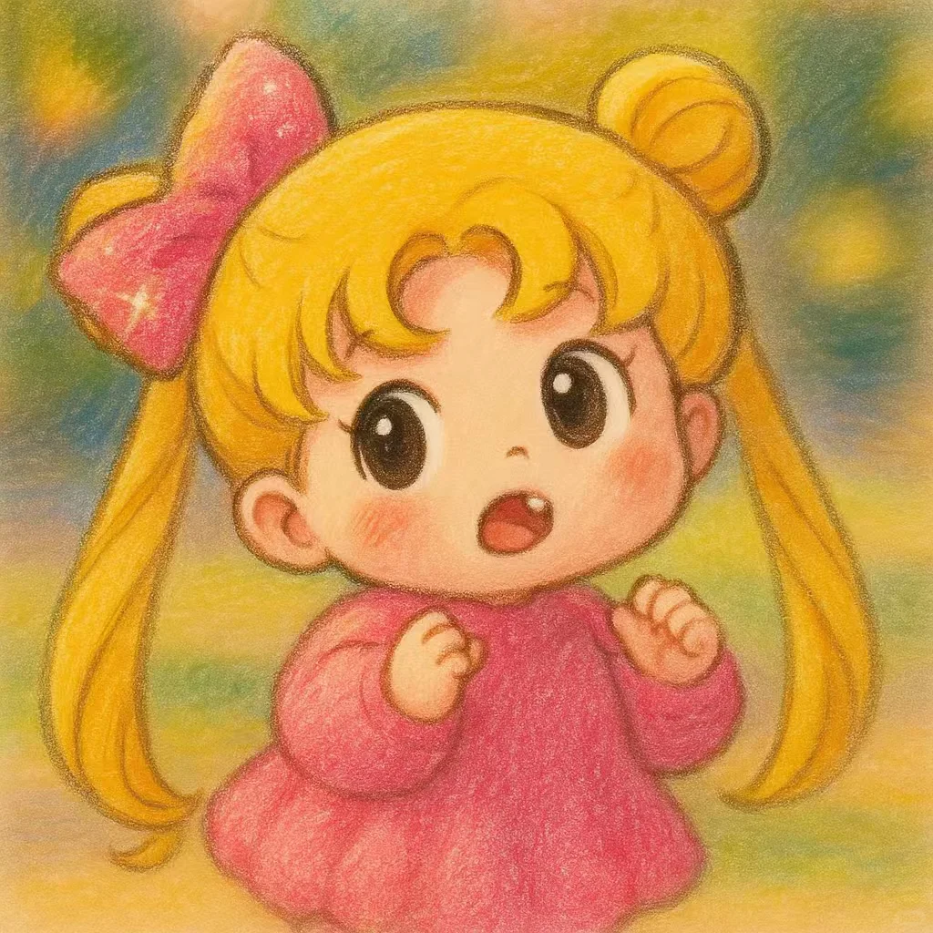 好可爱的美少女战士头像～