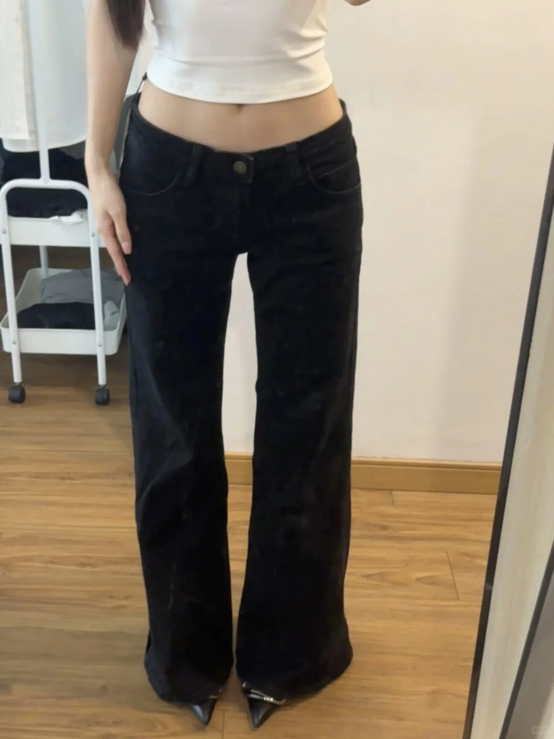 popchee 四条低腰牛仔裤测评