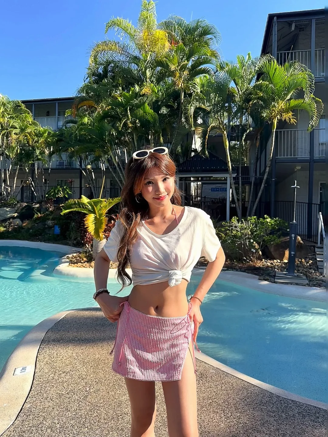 左滑查看我的8套海岛穿搭