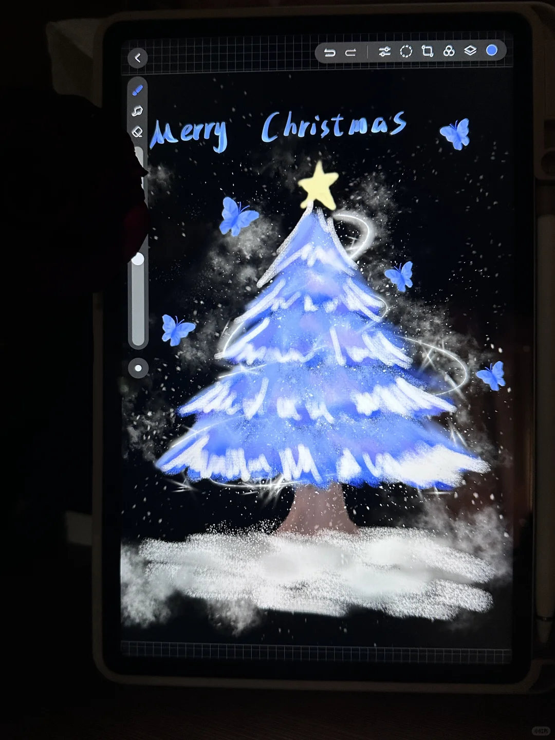 画一棵圣诞树🎄🎄🎄