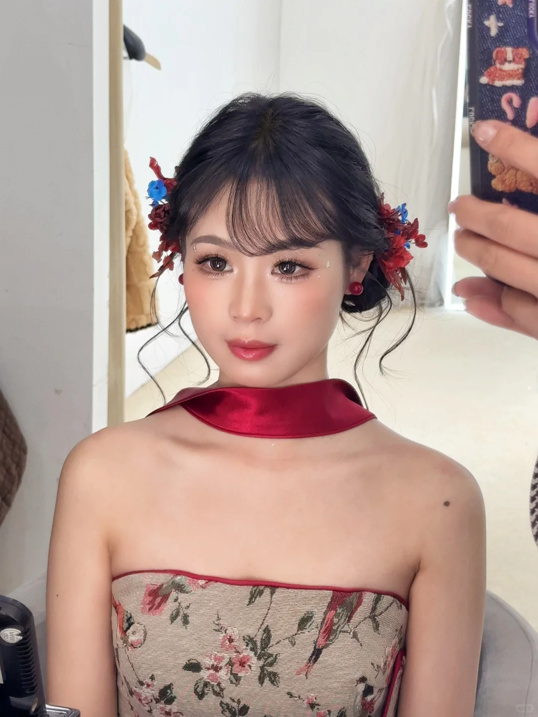 这种妆想一直留在脸上了🎀